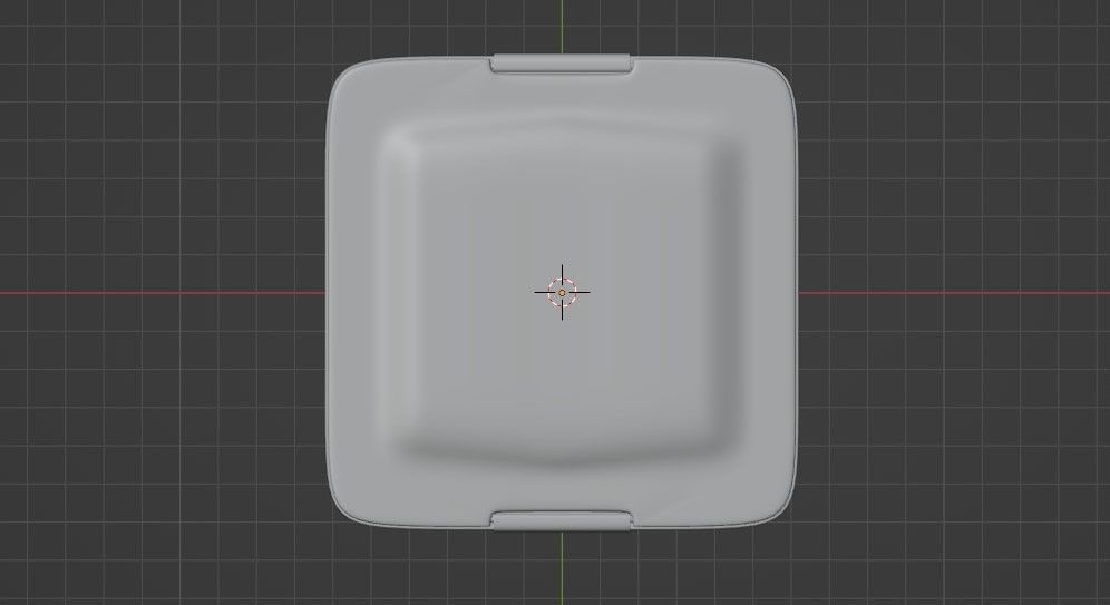 Beans food Storage Container  3D model_2