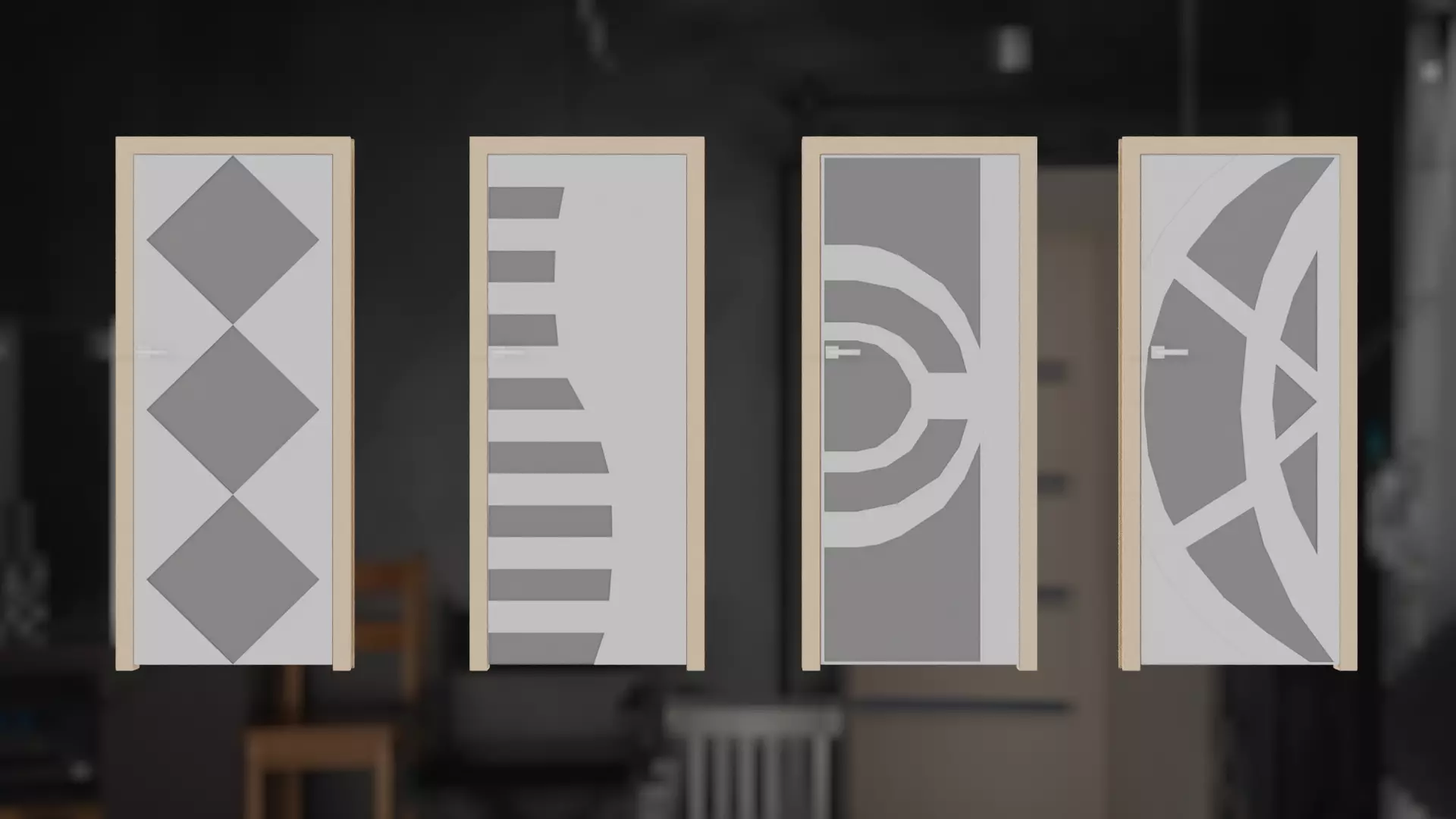 doors001 door Free low-poly 3D model