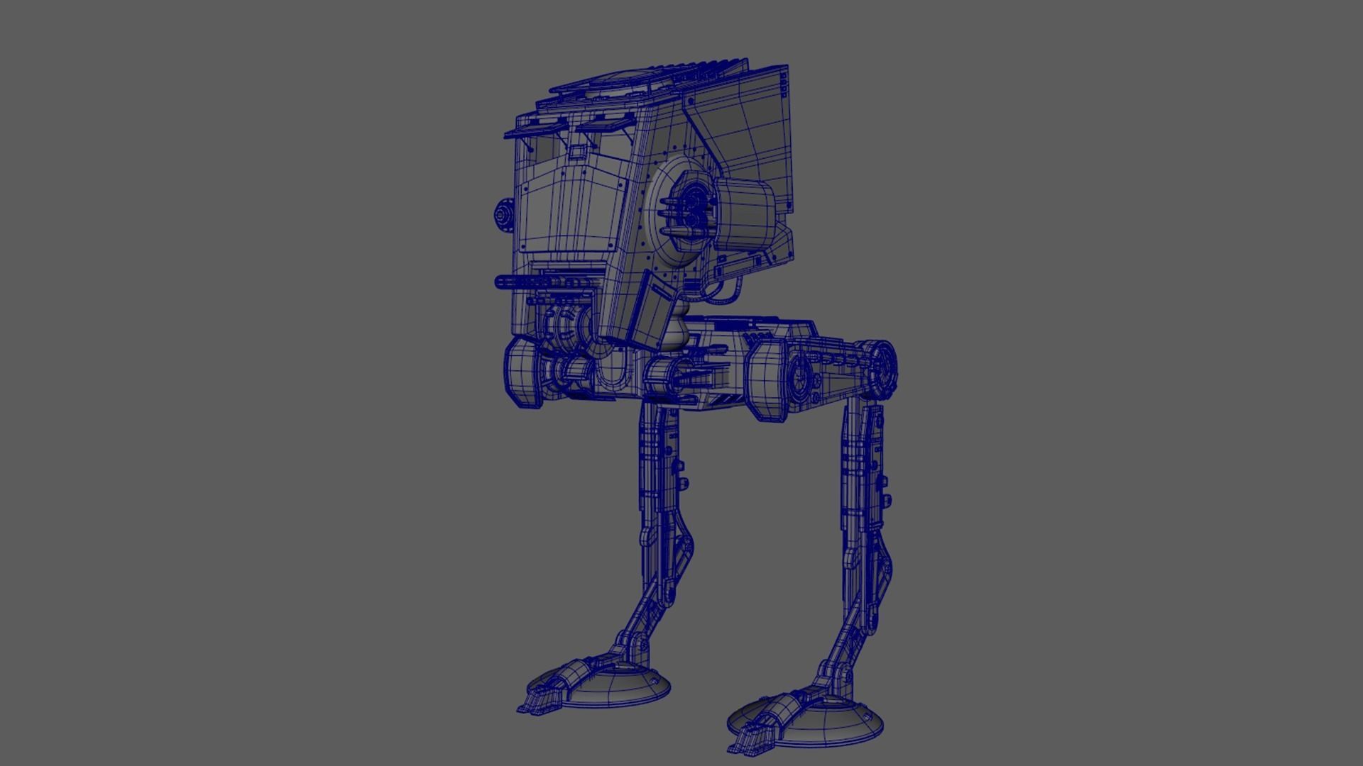 Star wars ATST 3D model_5