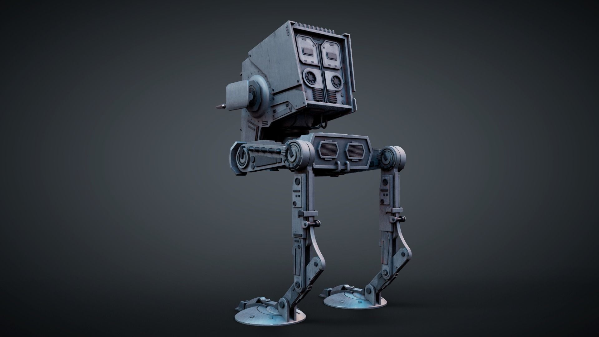 Star wars ATST 3D model_2