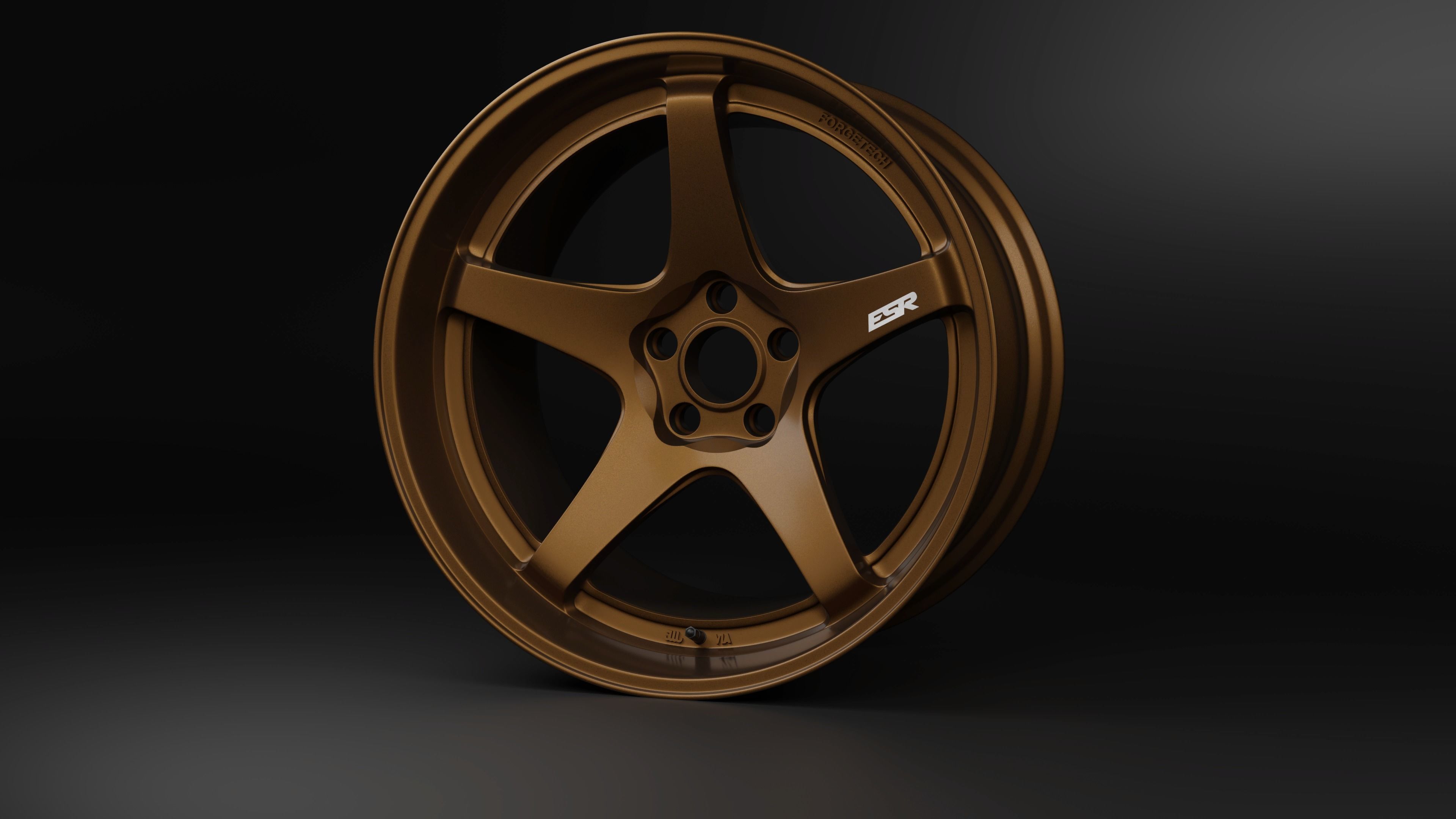 ESR AP5 FORGETECH Low-poly 3D model_4