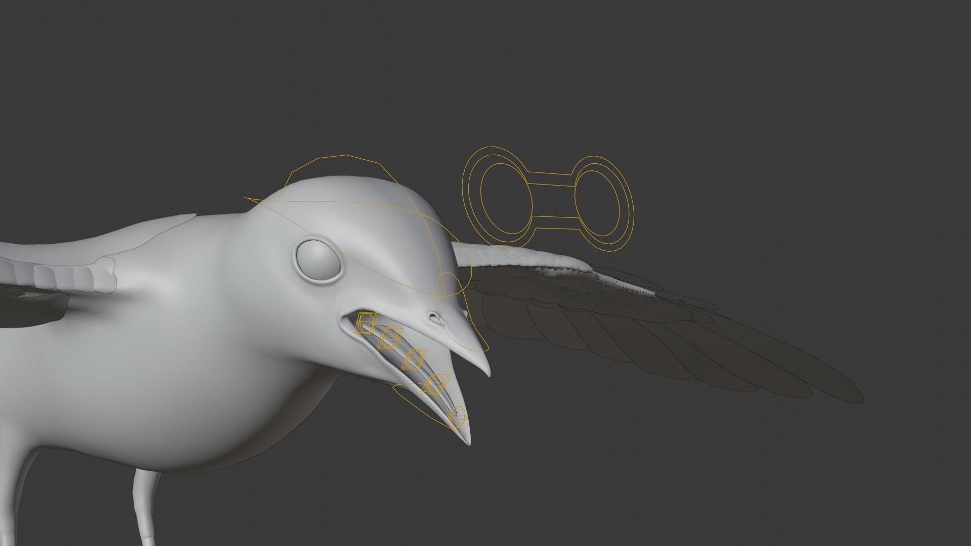 Barn Swallow Animated VFX Grace 3D model_20