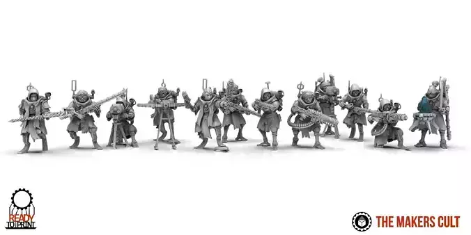 Dark Techno - Infantxii Rovers 3D print model