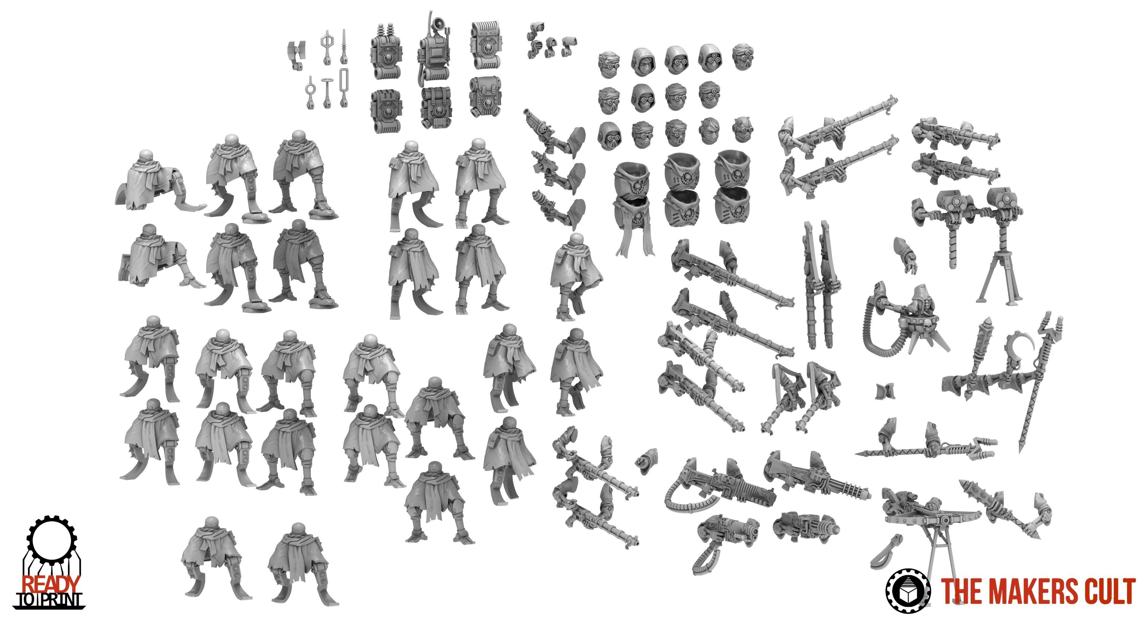 Dark Techno - Infantxii Rovers 3D print model_8