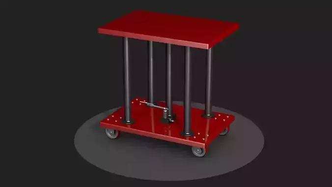Industrial lifting table