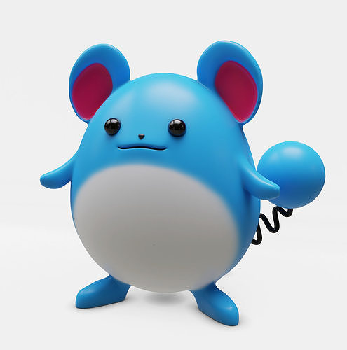 Marill - impresion 3D 3D print model
