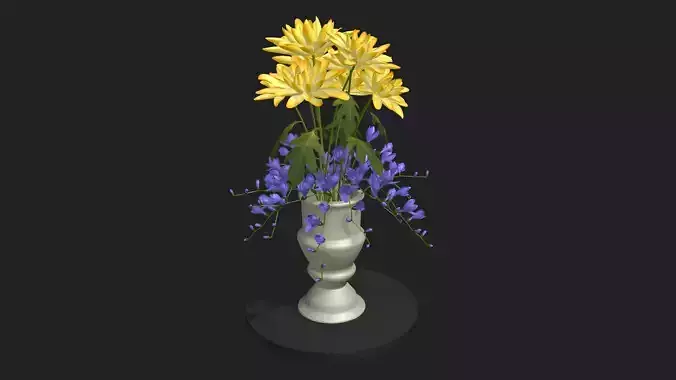 Flowers in a vase