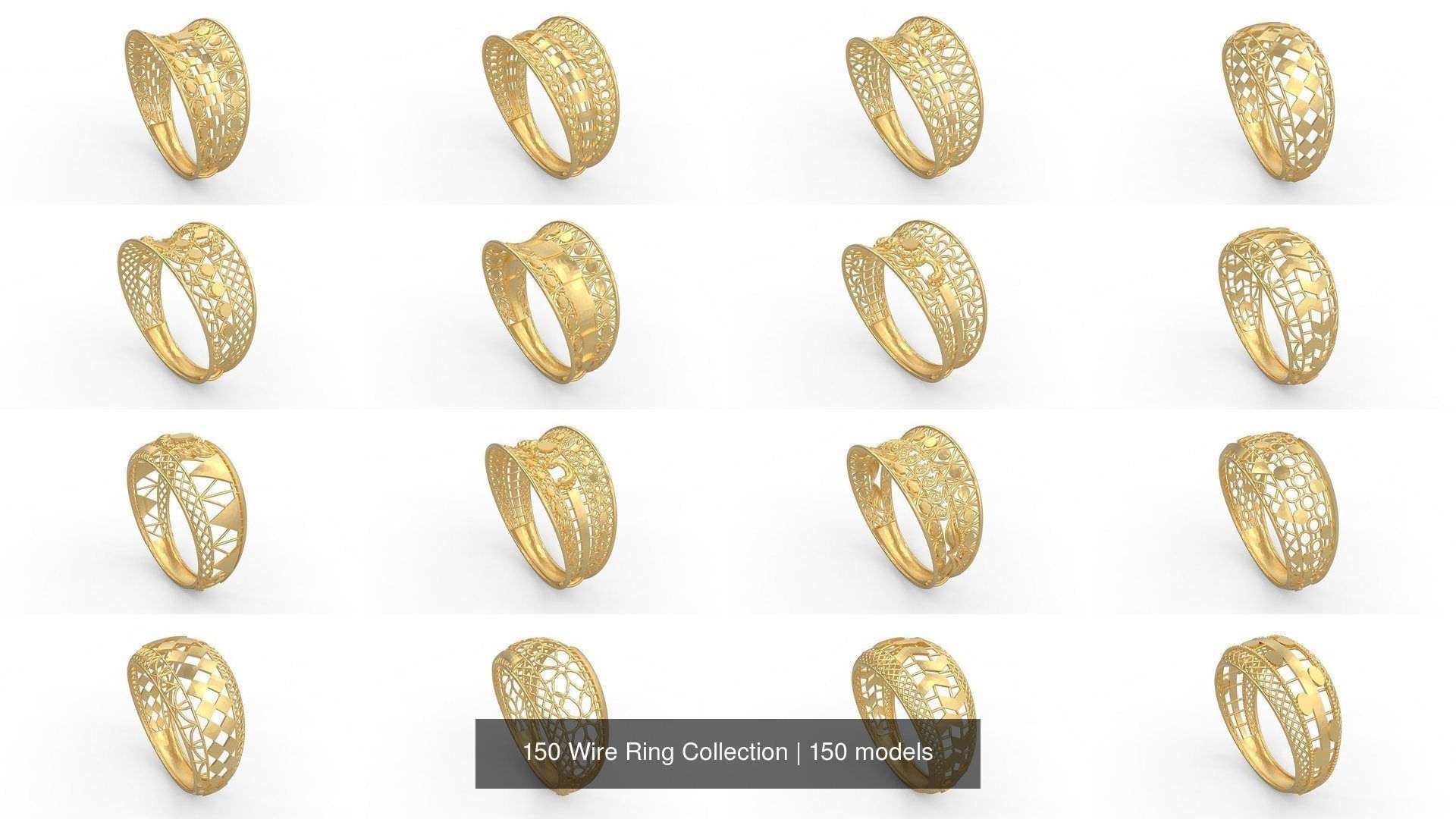 150 Wire Ring Collection _16