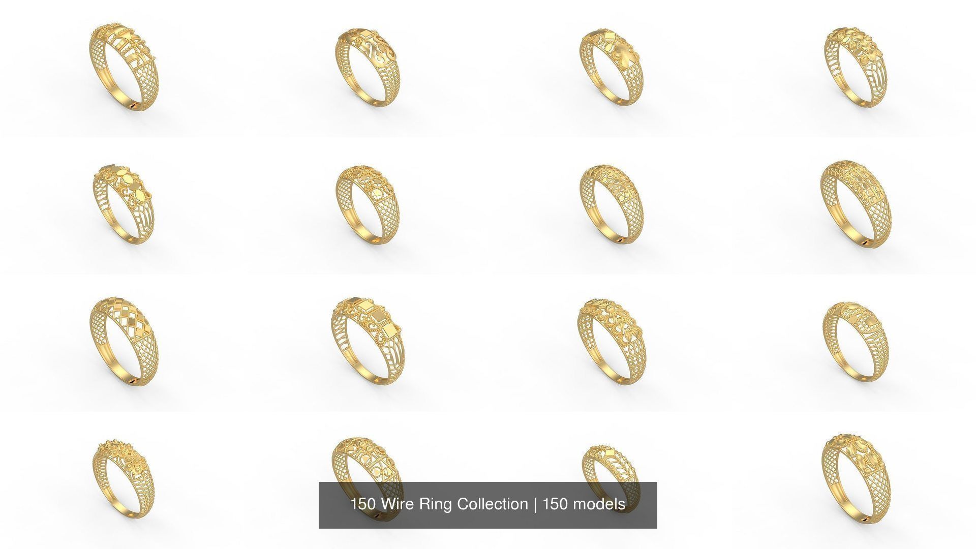 150 Wire Ring Collection _4