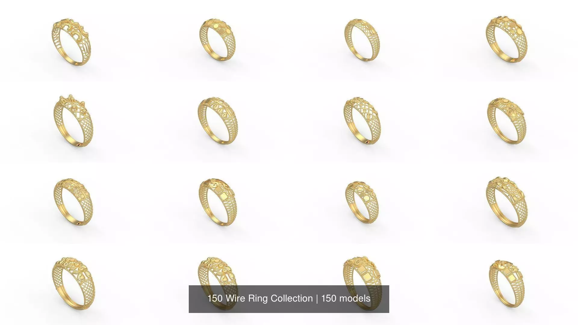 150 Wire Ring Collection _0