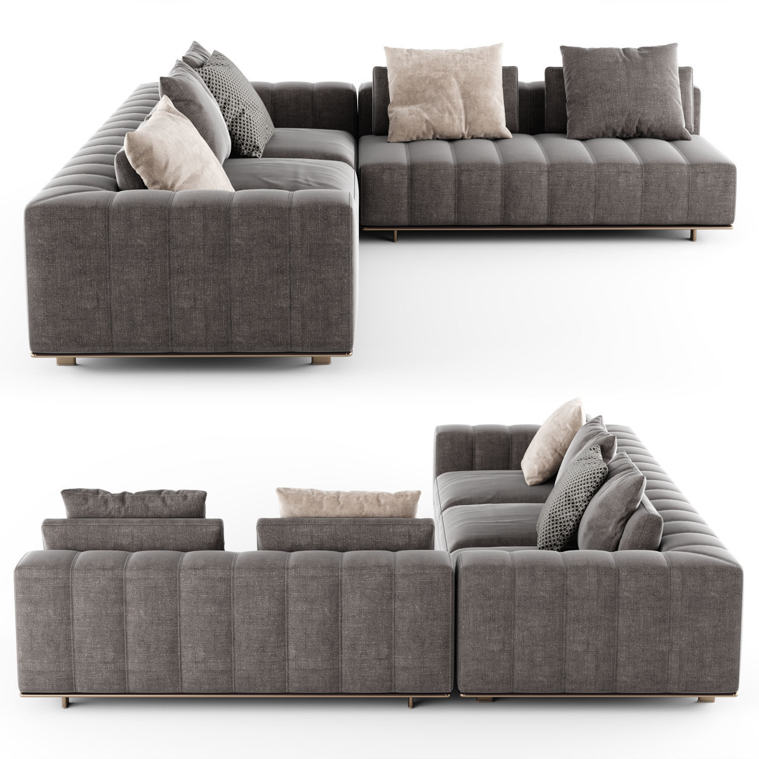 Freeman Sofa 09 3D model_2