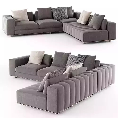 Freeman Sofa 09 3D model
