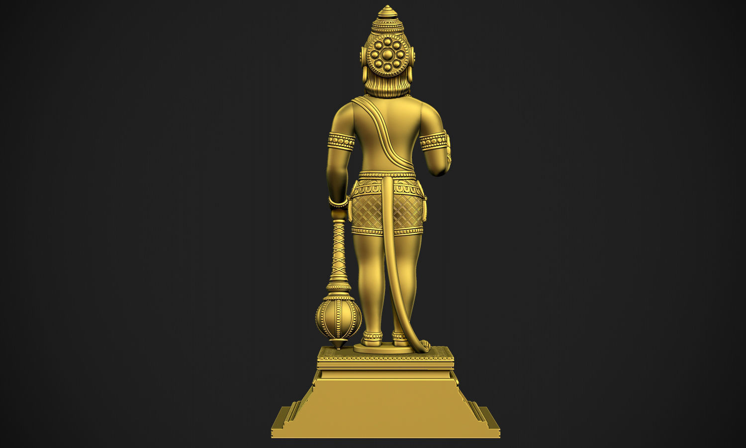 Hanuman JI  3D print model_9