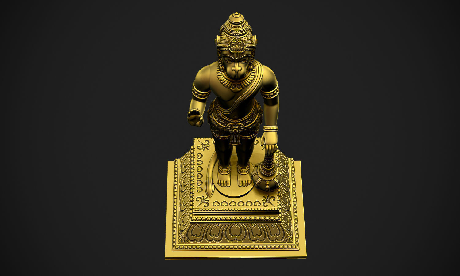 Hanuman JI  3D print model_13
