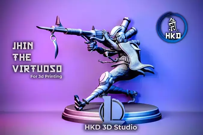 Jhin The virutoso Fanart - League of legends