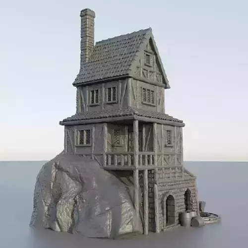 Old Miner House Tabletop Terrain 28 mm