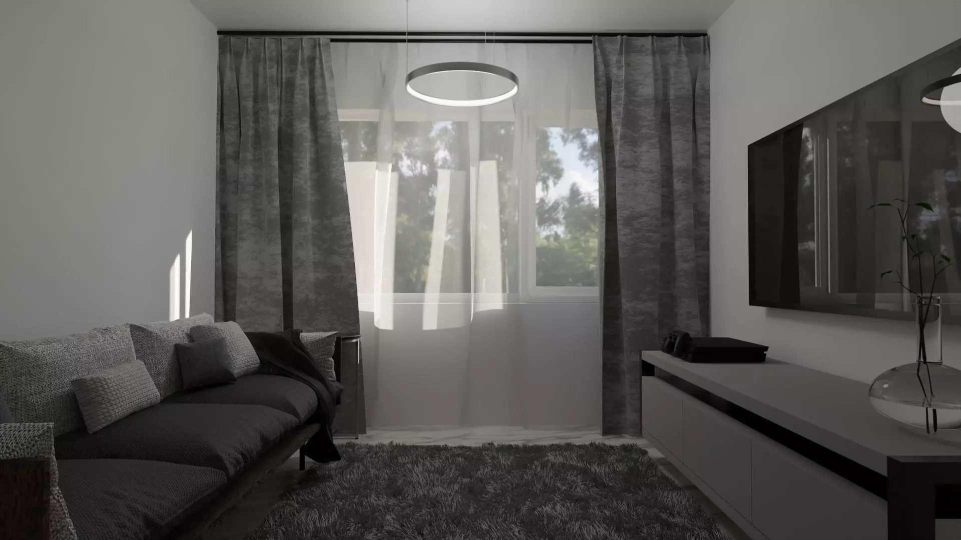 Room modern Free 3D model