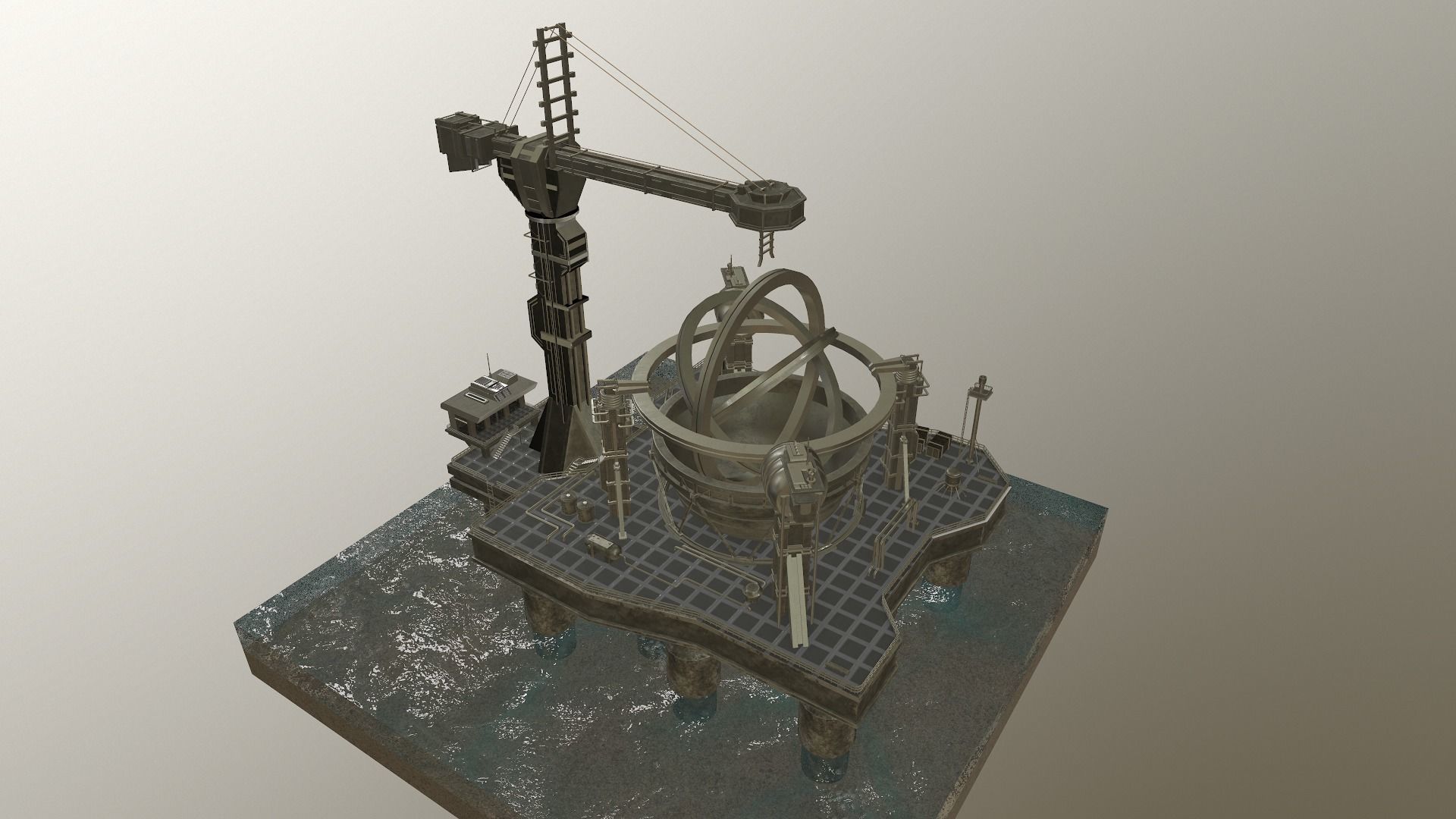 Wormhole Machine - Contact 3D model_49