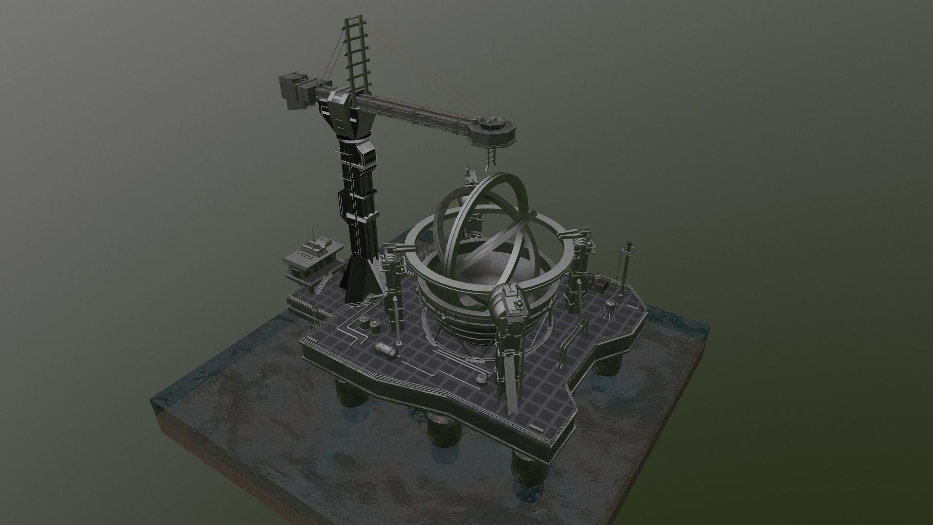 Wormhole Machine - Contact 3D model_45