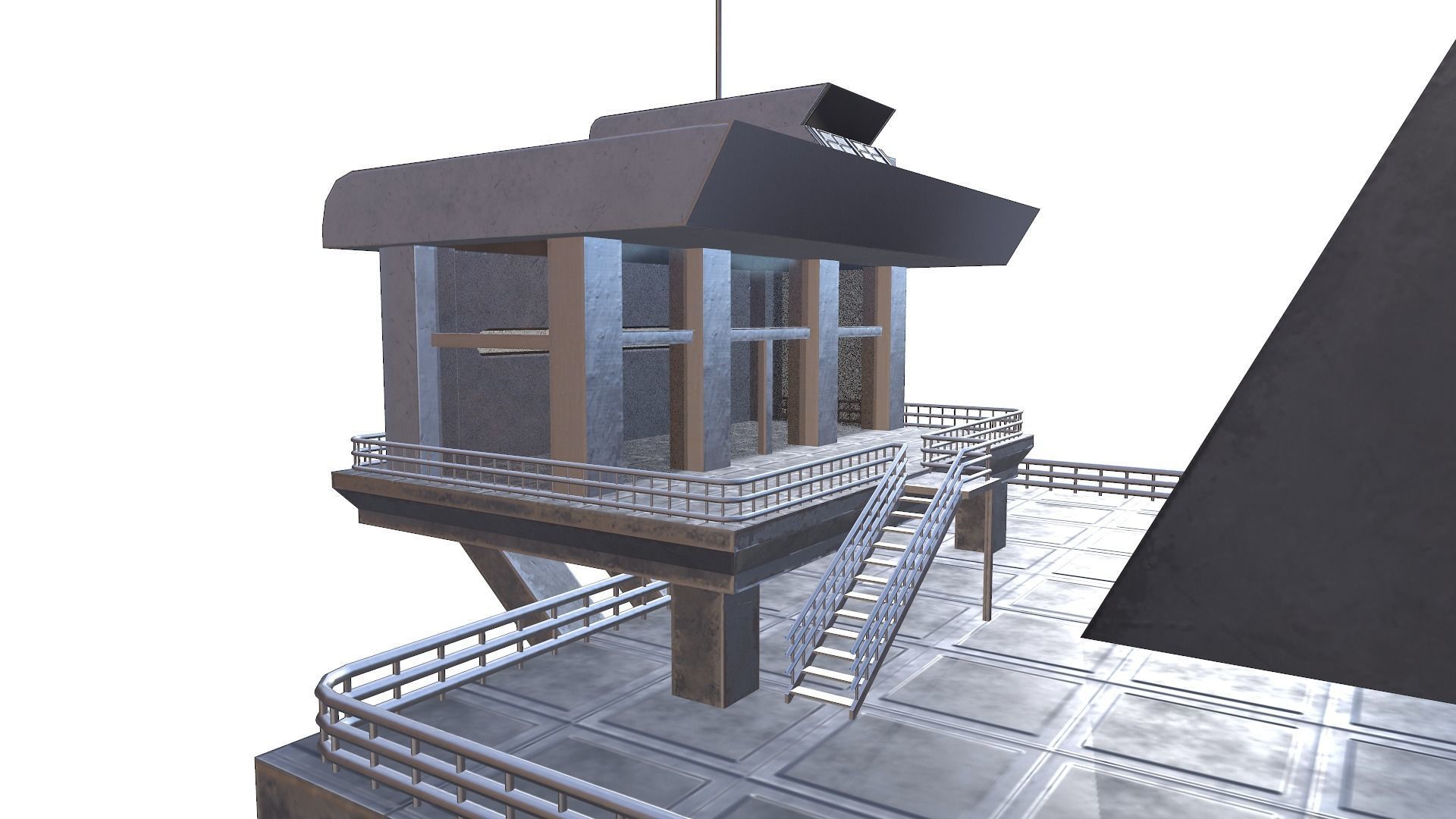 Wormhole Machine - Contact 3D model_26