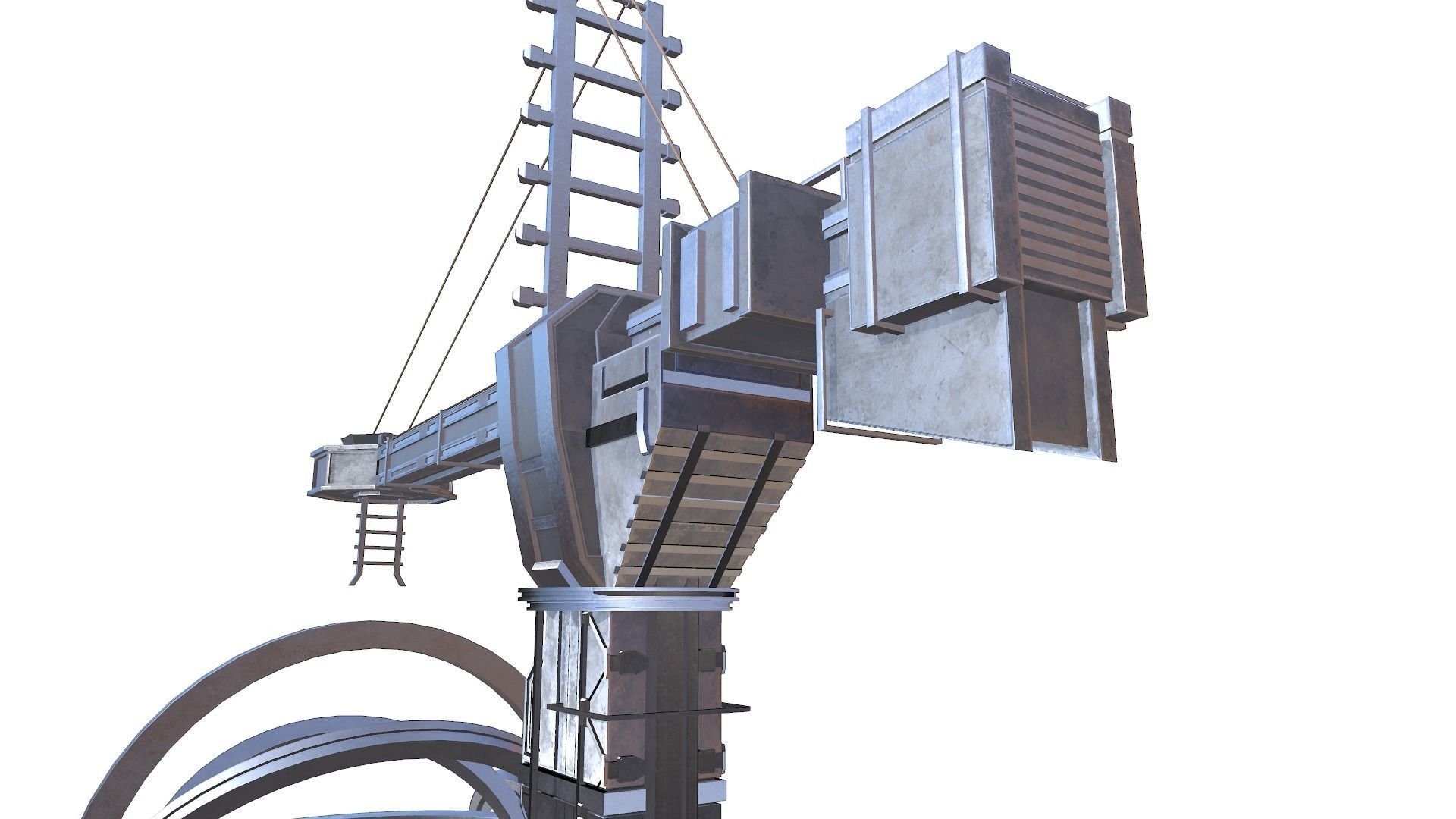 Wormhole Machine - Contact 3D model_23