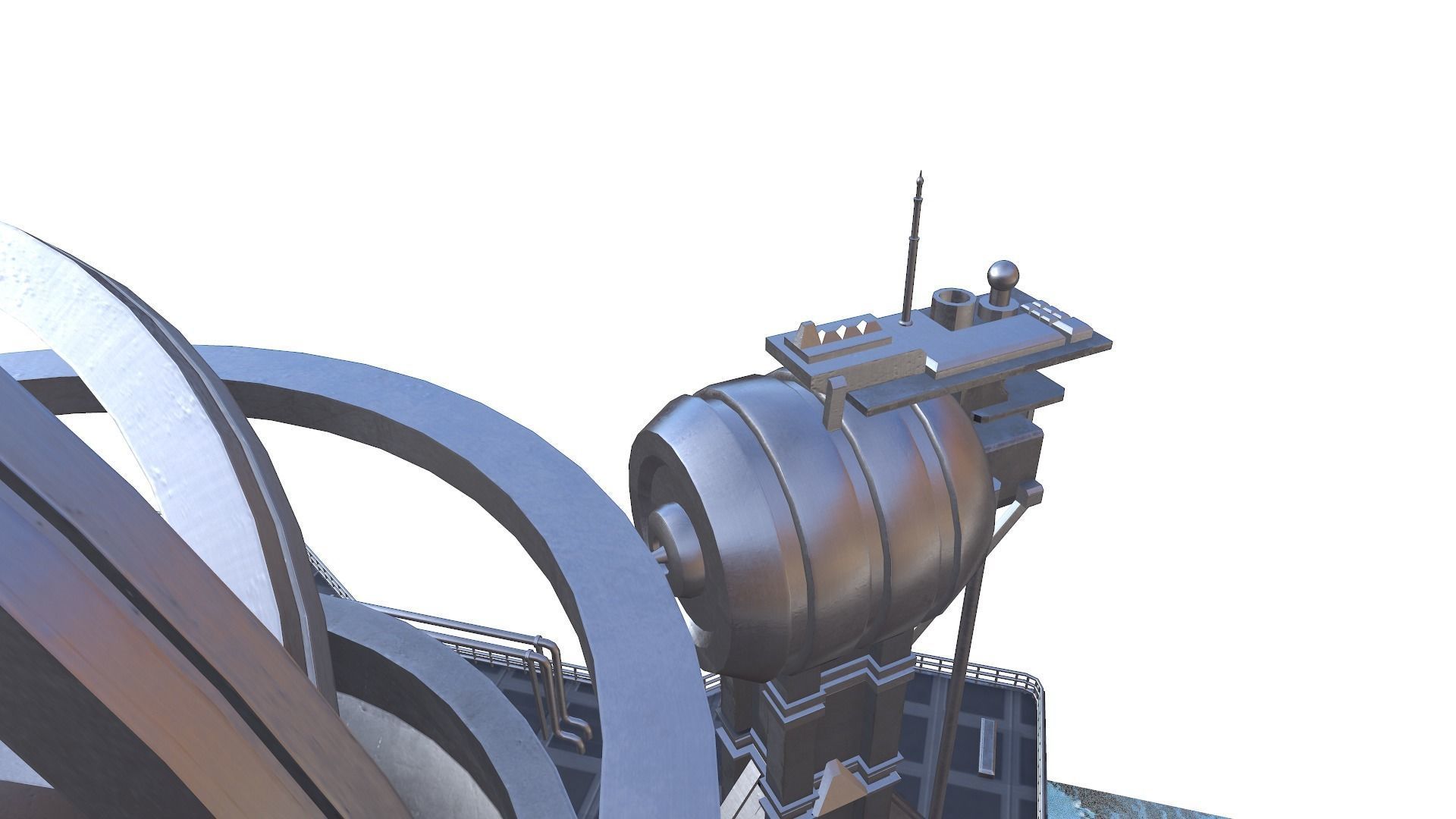 Wormhole Machine - Contact 3D model_12