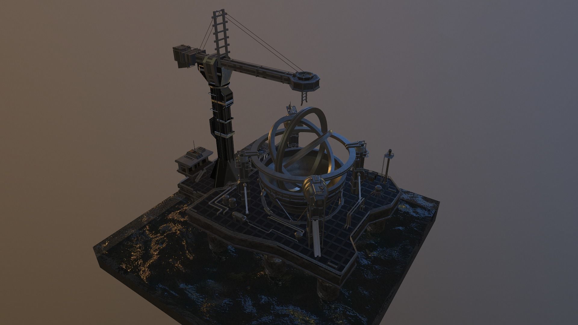 Wormhole Machine - Contact 3D model_36