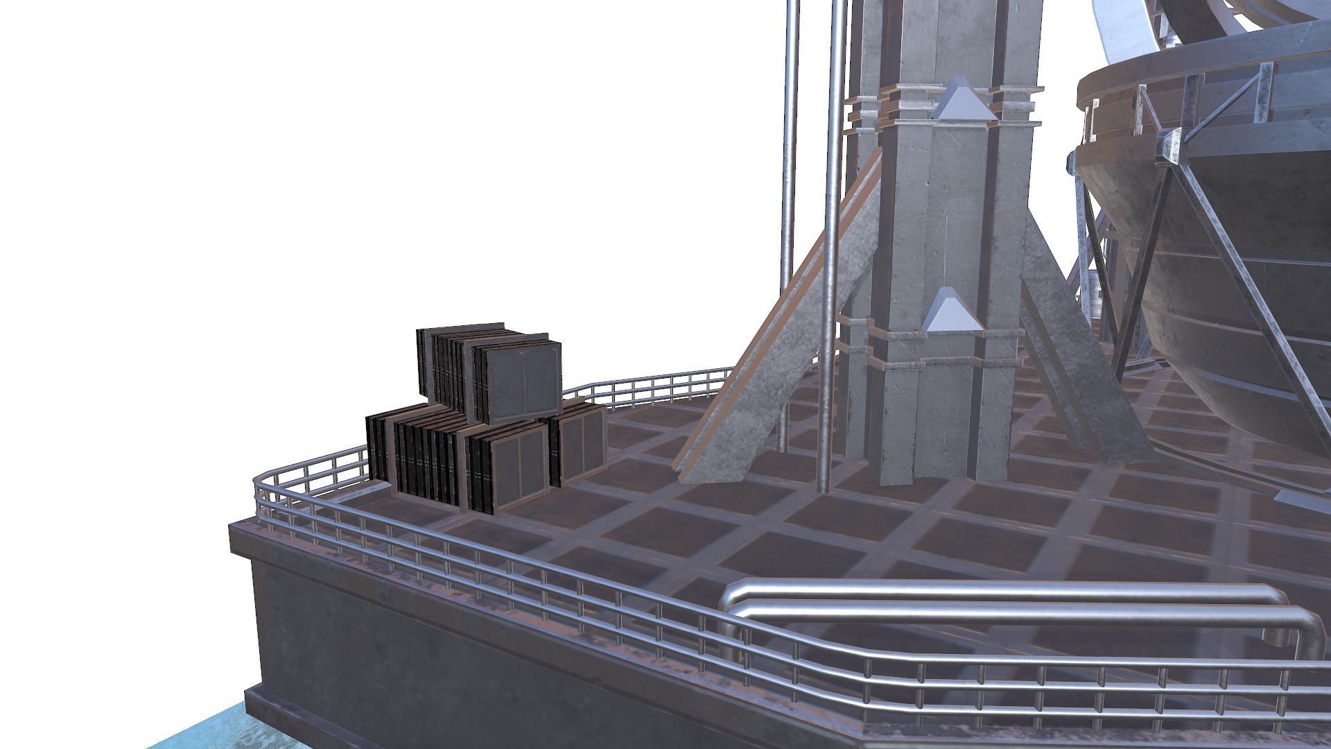 Wormhole Machine - Contact 3D model_18