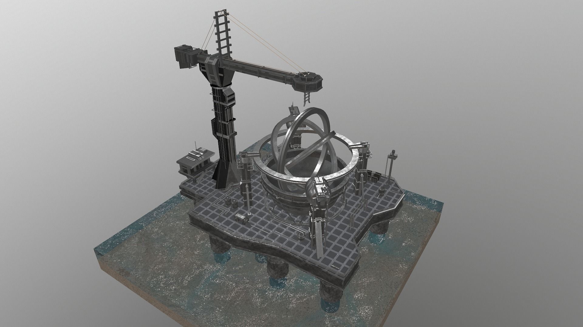 Wormhole Machine - Contact 3D model_43