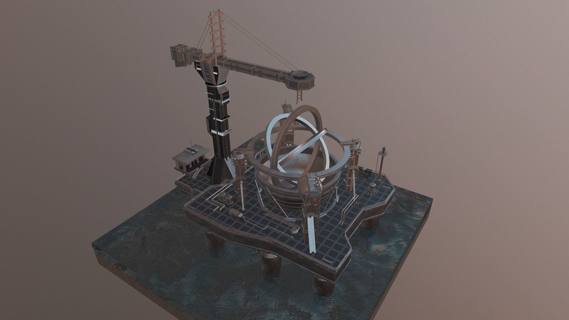 Wormhole Machine - Contact 3D model_38