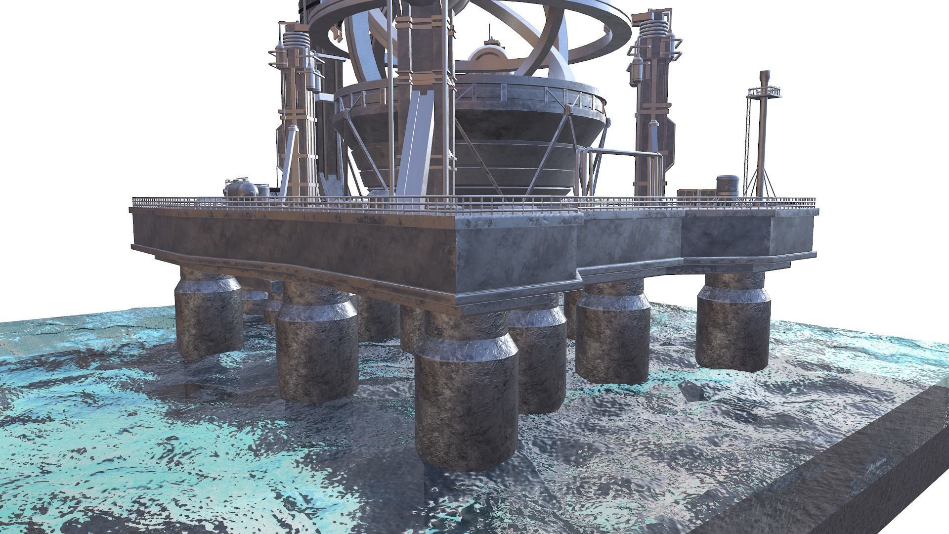 Wormhole Machine - Contact 3D model_28