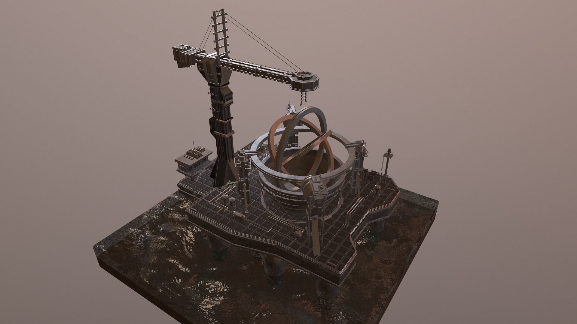 Wormhole Machine - Contact 3D model_34