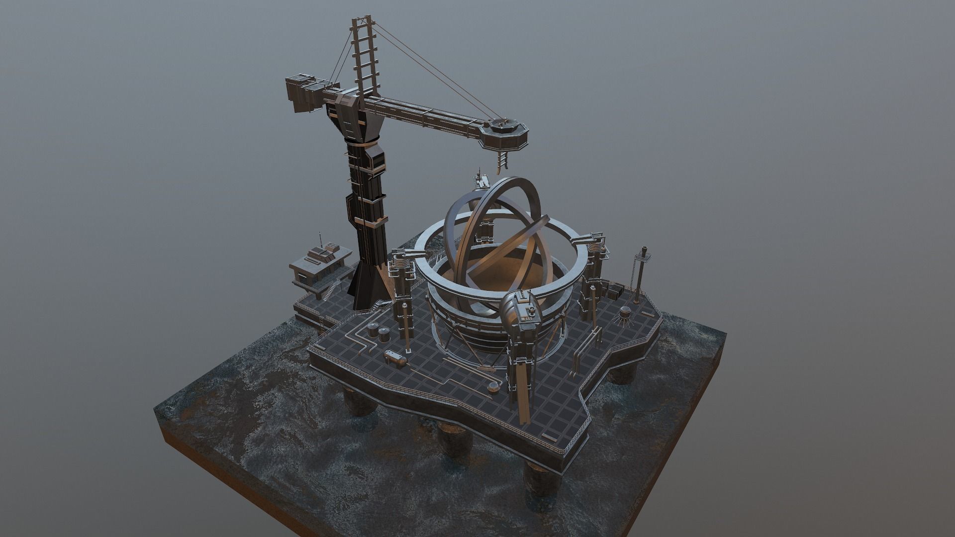Wormhole Machine - Contact 3D model_50