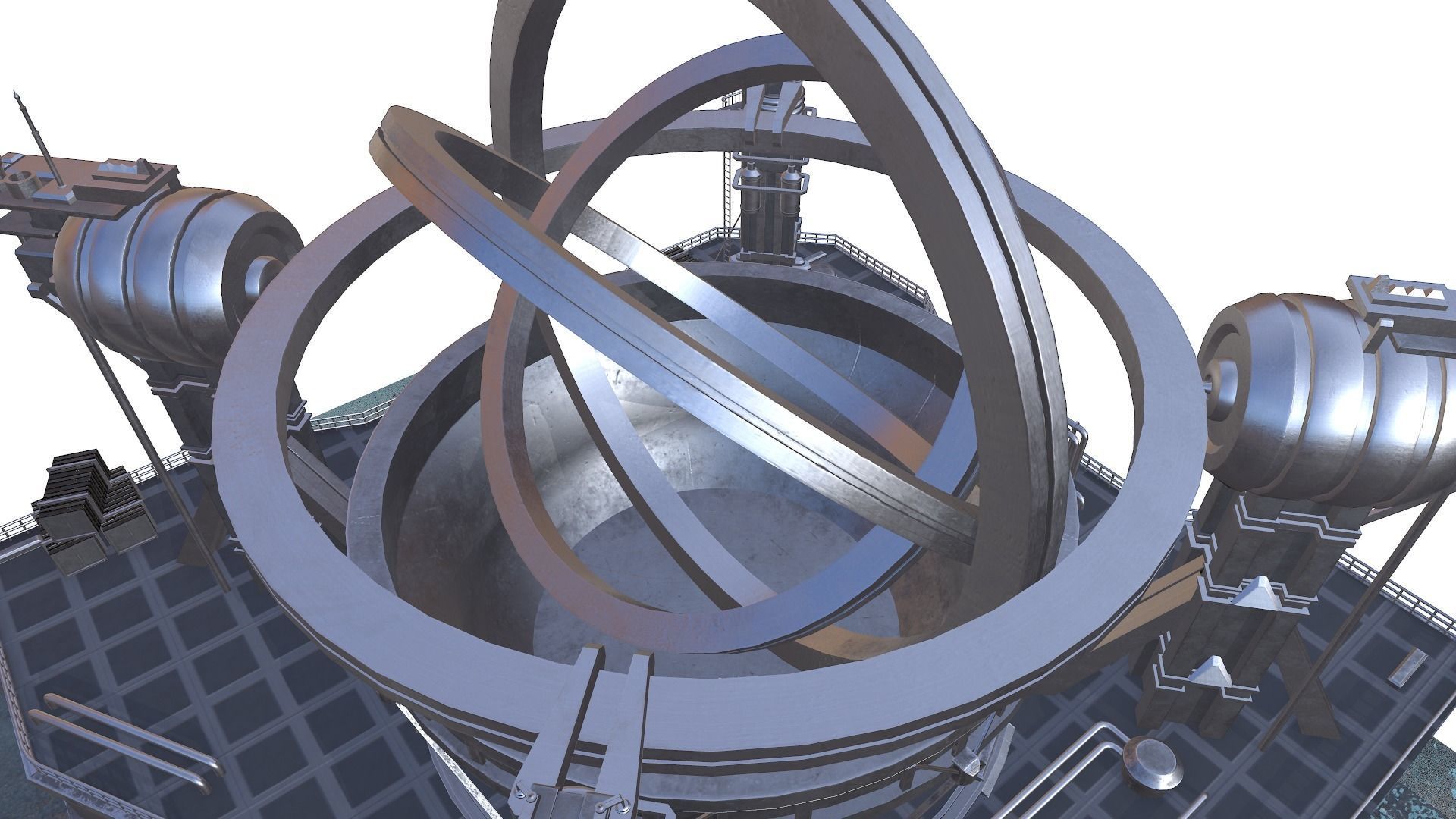 Wormhole Machine - Contact 3D model_10
