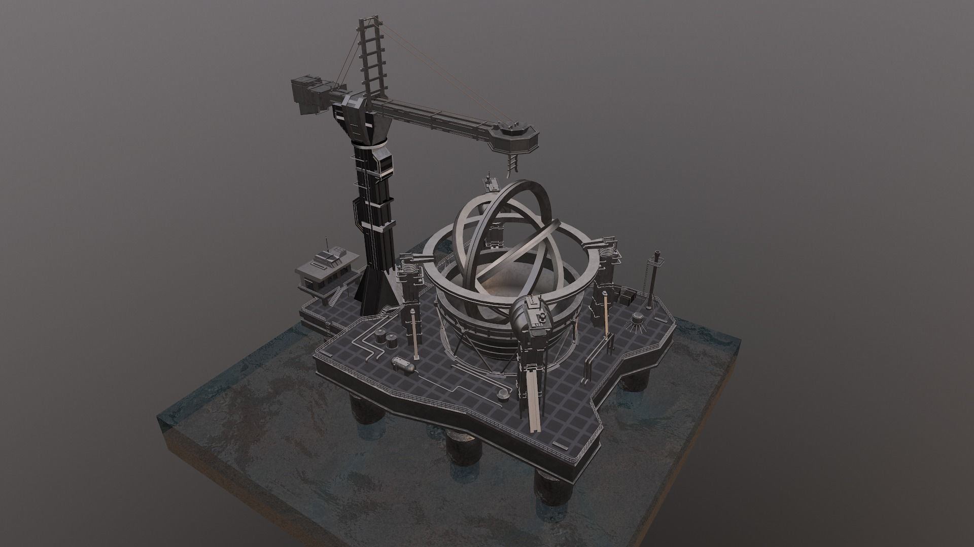 Wormhole Machine - Contact 3D model_47