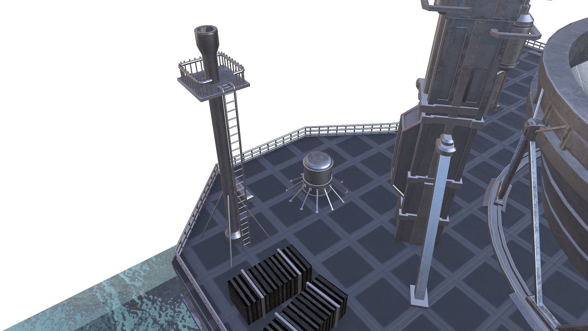 Wormhole Machine - Contact 3D model_17