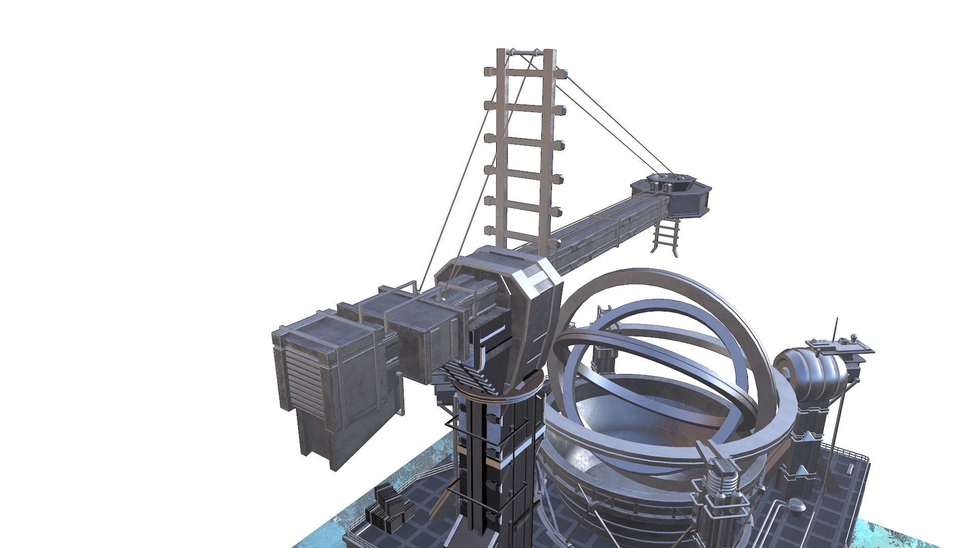 Wormhole Machine - Contact 3D model_19