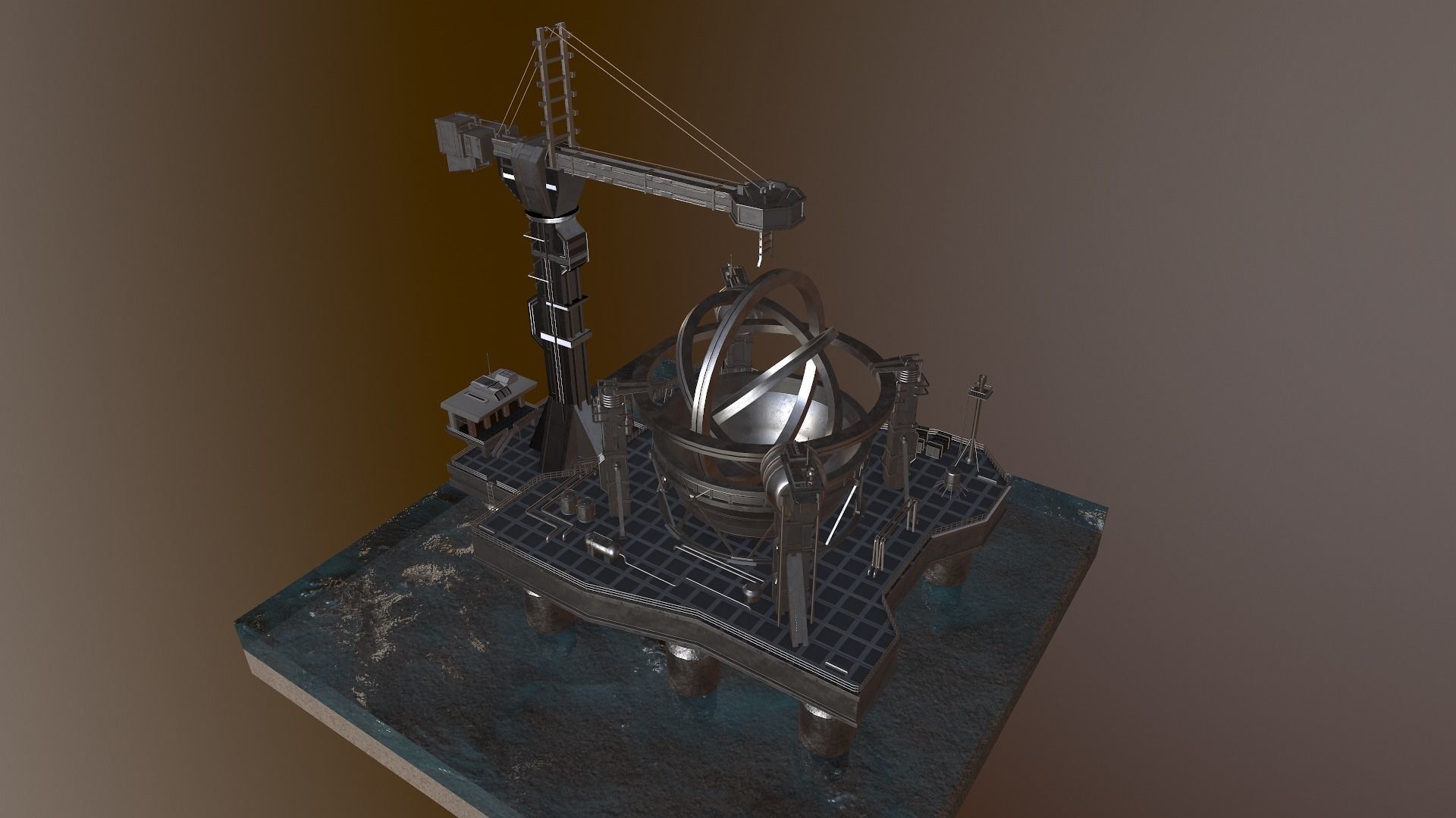 Wormhole Machine - Contact 3D model_39
