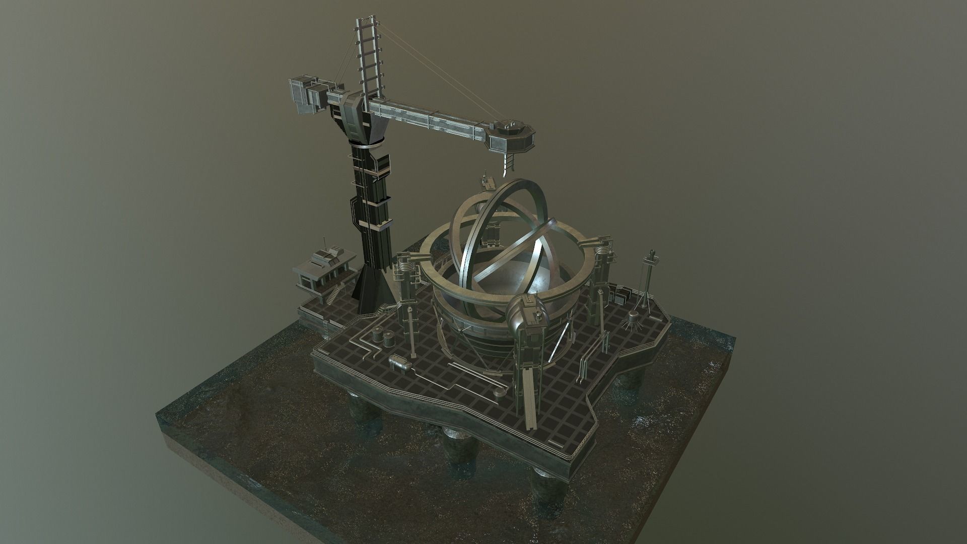 Wormhole Machine - Contact 3D model_40
