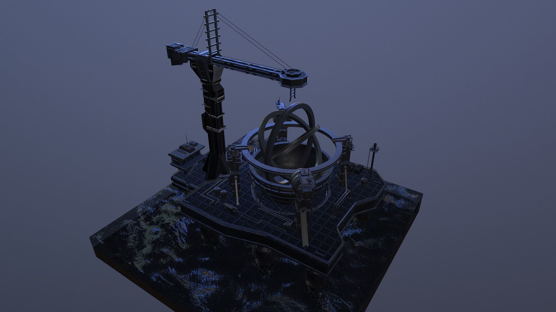 Wormhole Machine - Contact 3D model_35