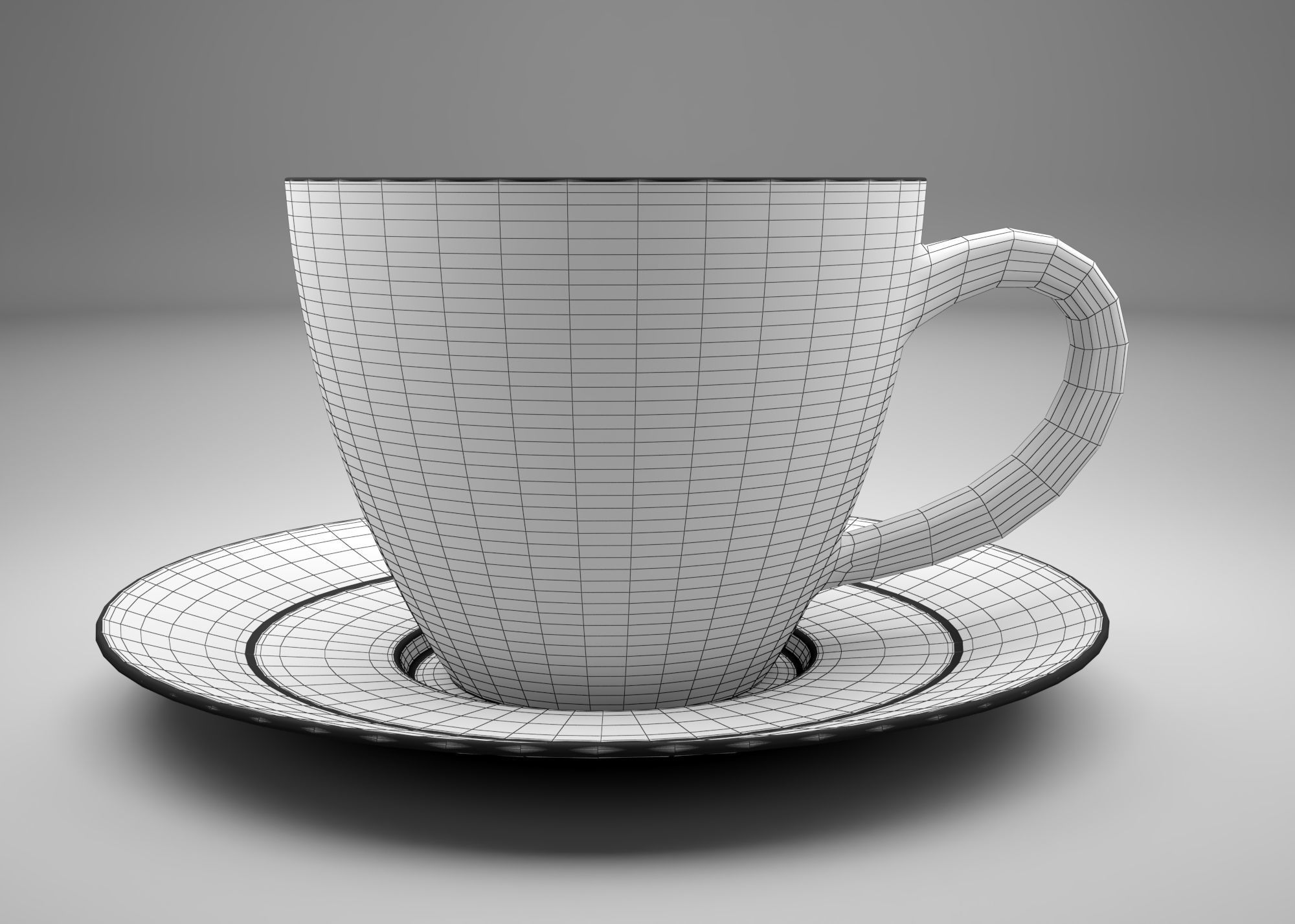TEA CUP 3D print model_8