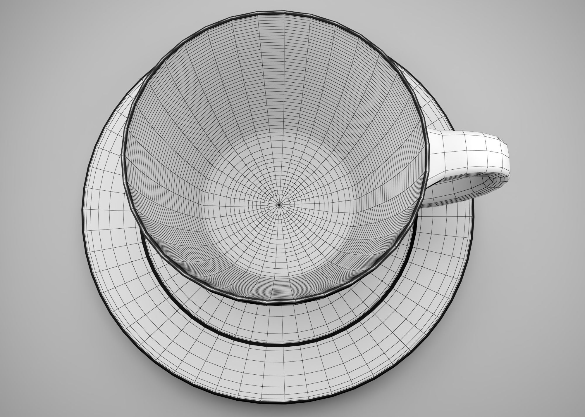 TEA CUP 3D print model_6