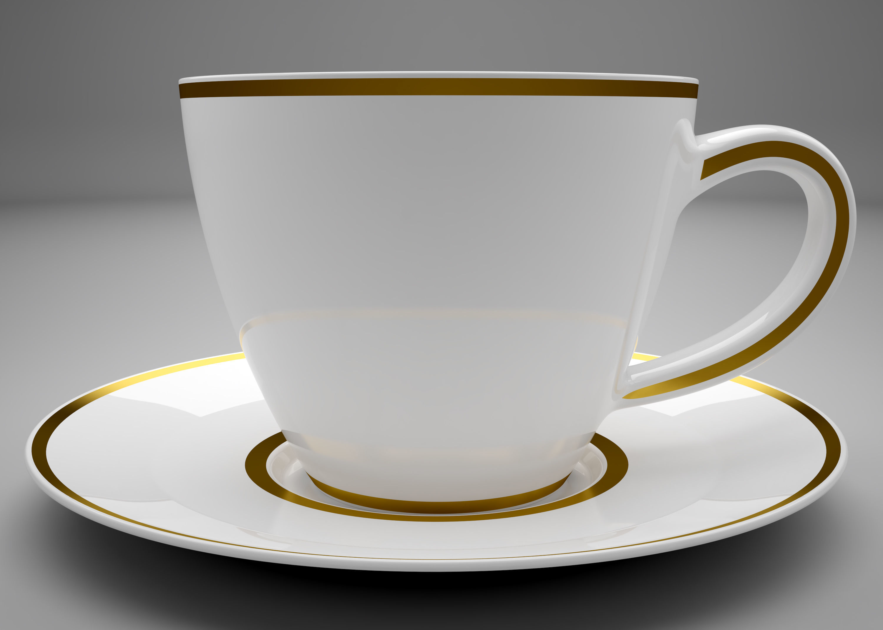 TEA CUP 3D print model_4
