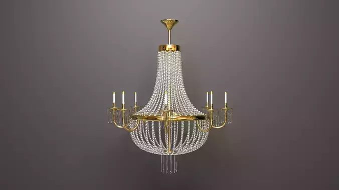Chandelier gold