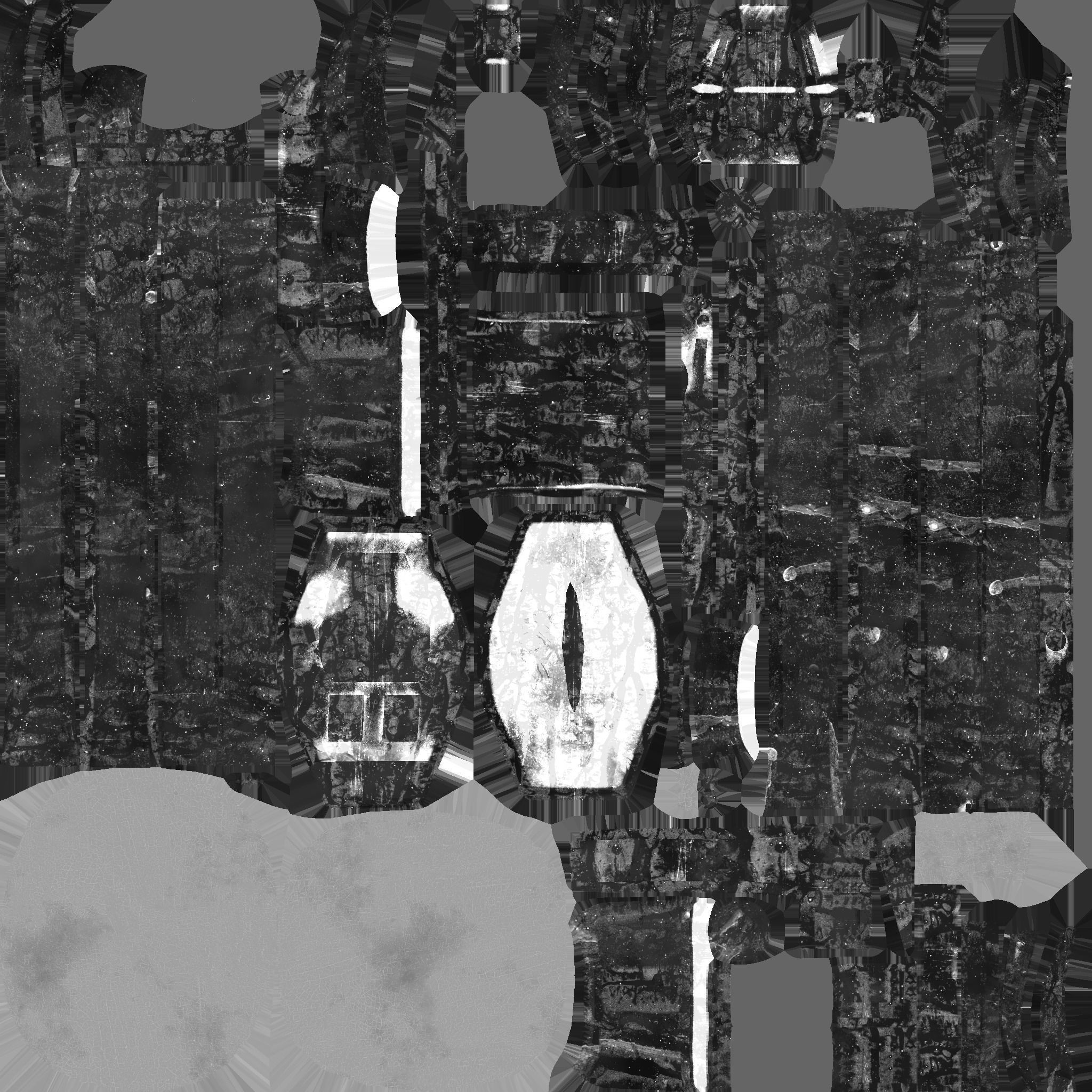 Jetpack Electric B08 Red Paint - SciFi Character Design Low-poly 3D model_22