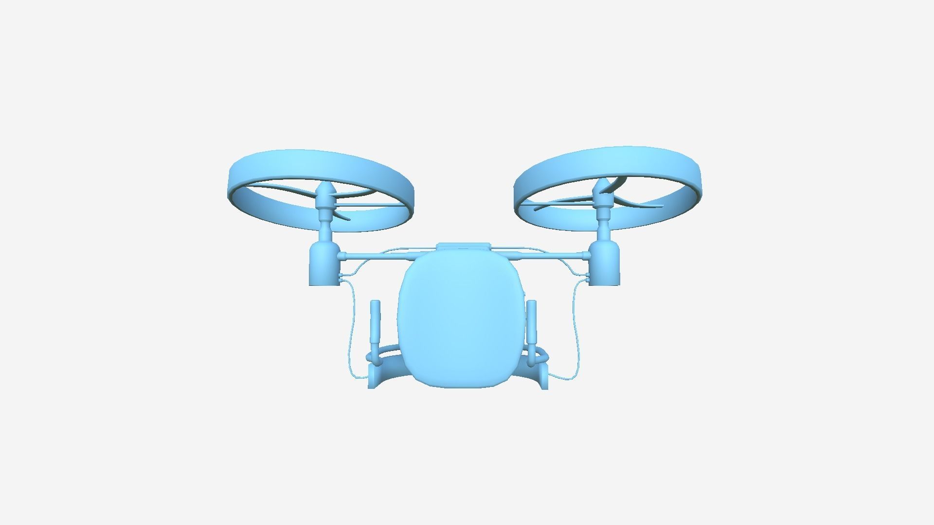 Jetpack Electric B08 Red Paint - SciFi Character Design Low-poly 3D model_8