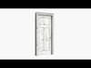 Doors Brothers Shaker door 4 3D model_1