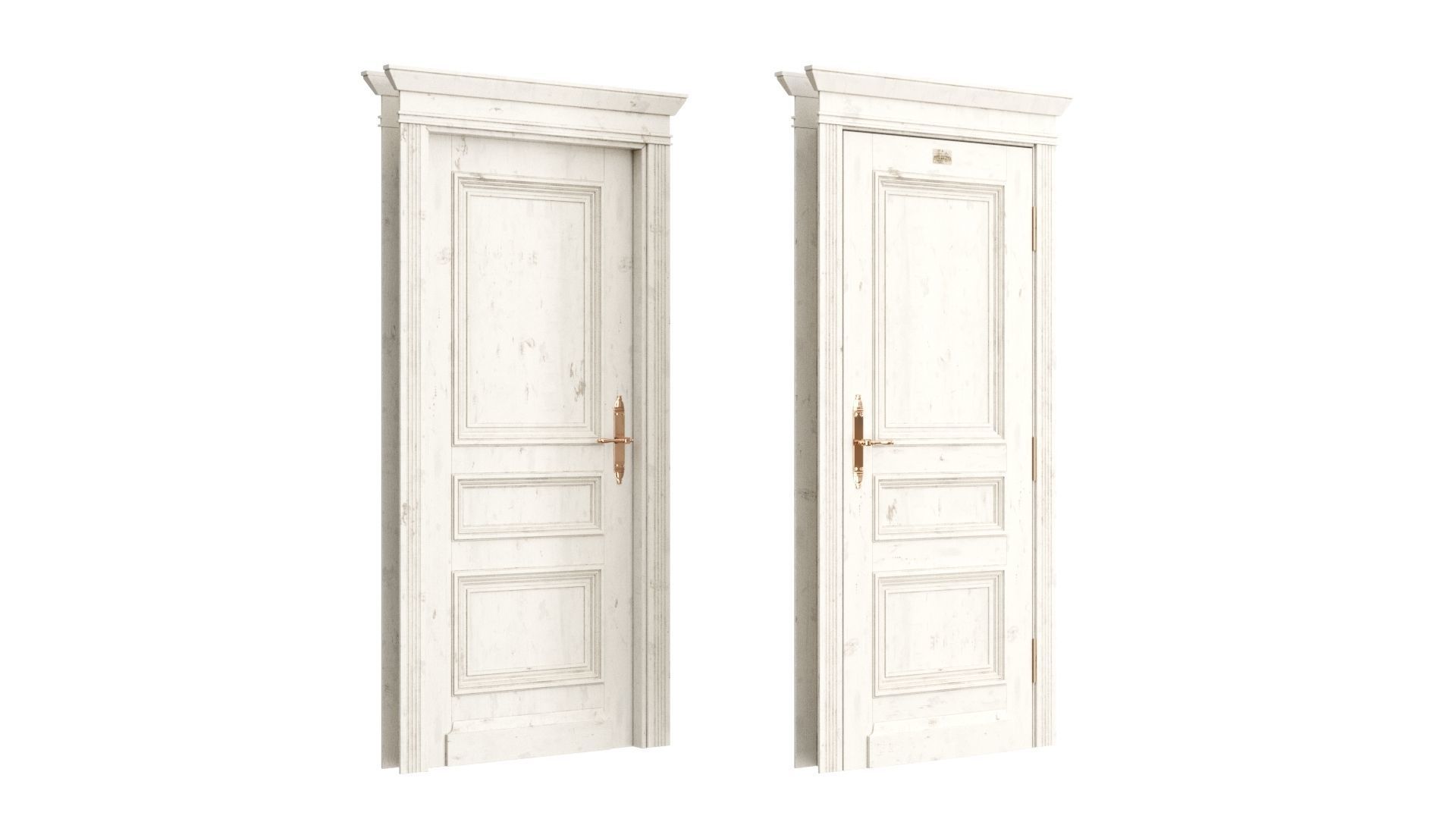 Doors Brothers French door 1 3D model_4