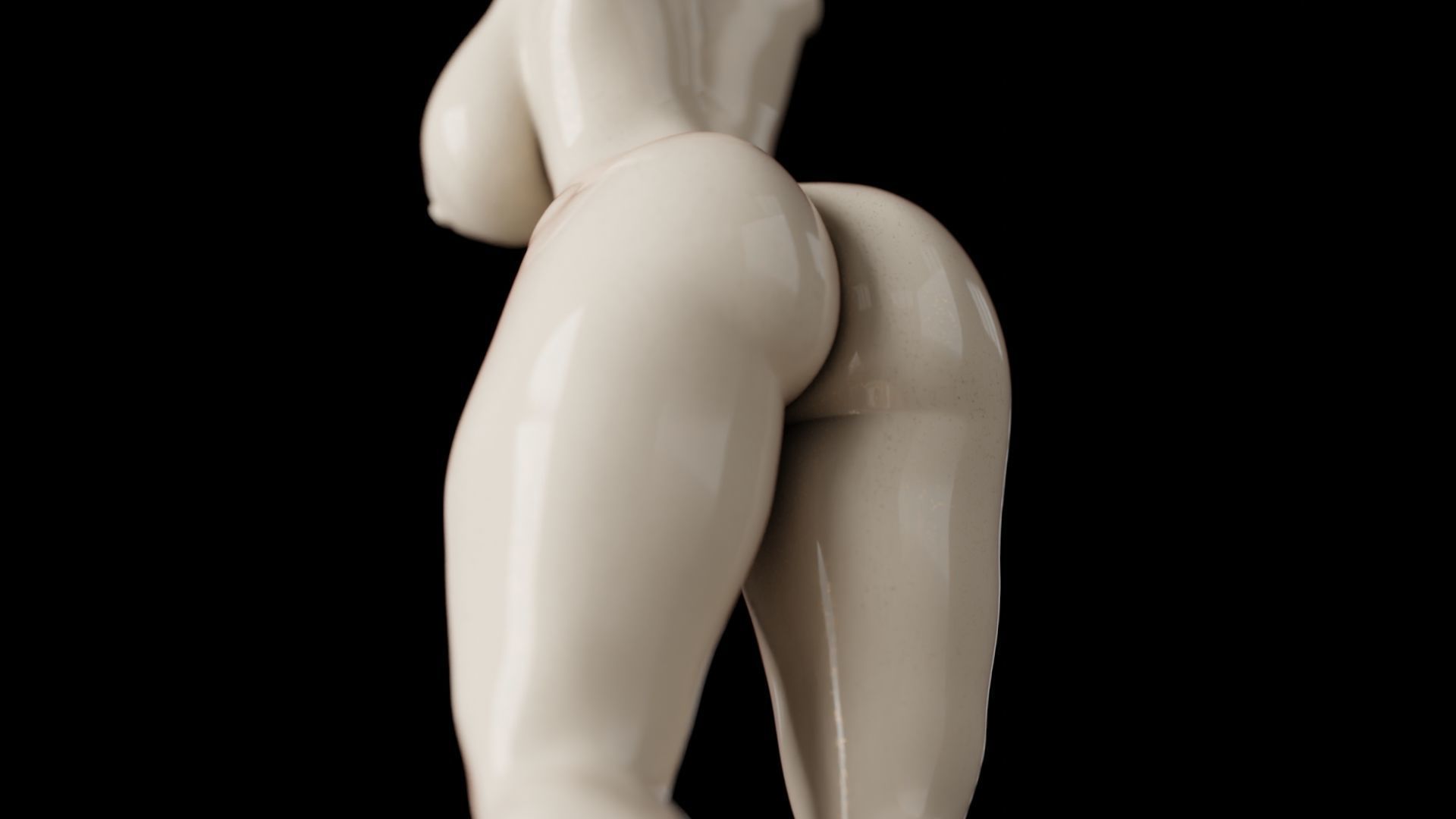 Sexy Woman Statue 8 3D print model_17