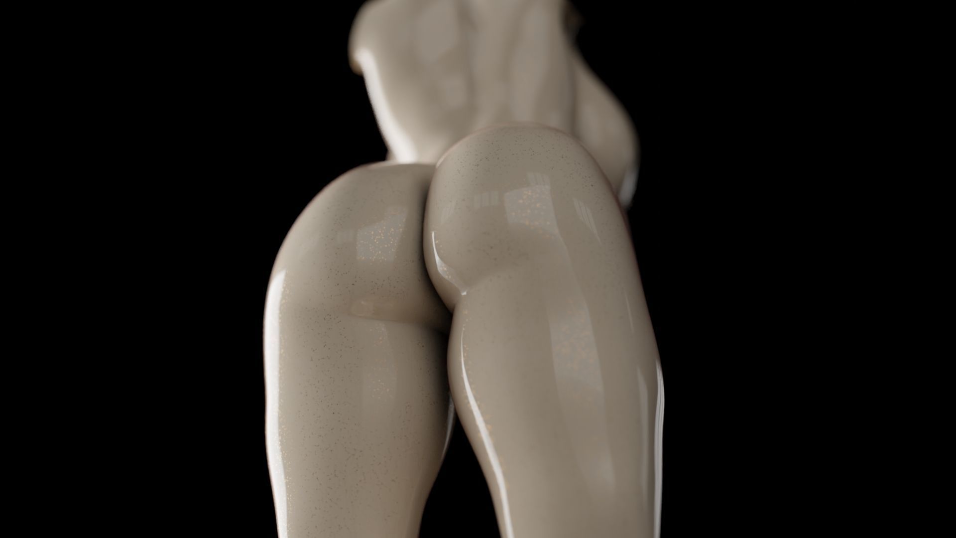 Sexy Woman Statue 8 3D print model_16